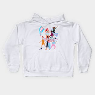 Trans pride Kids Hoodie